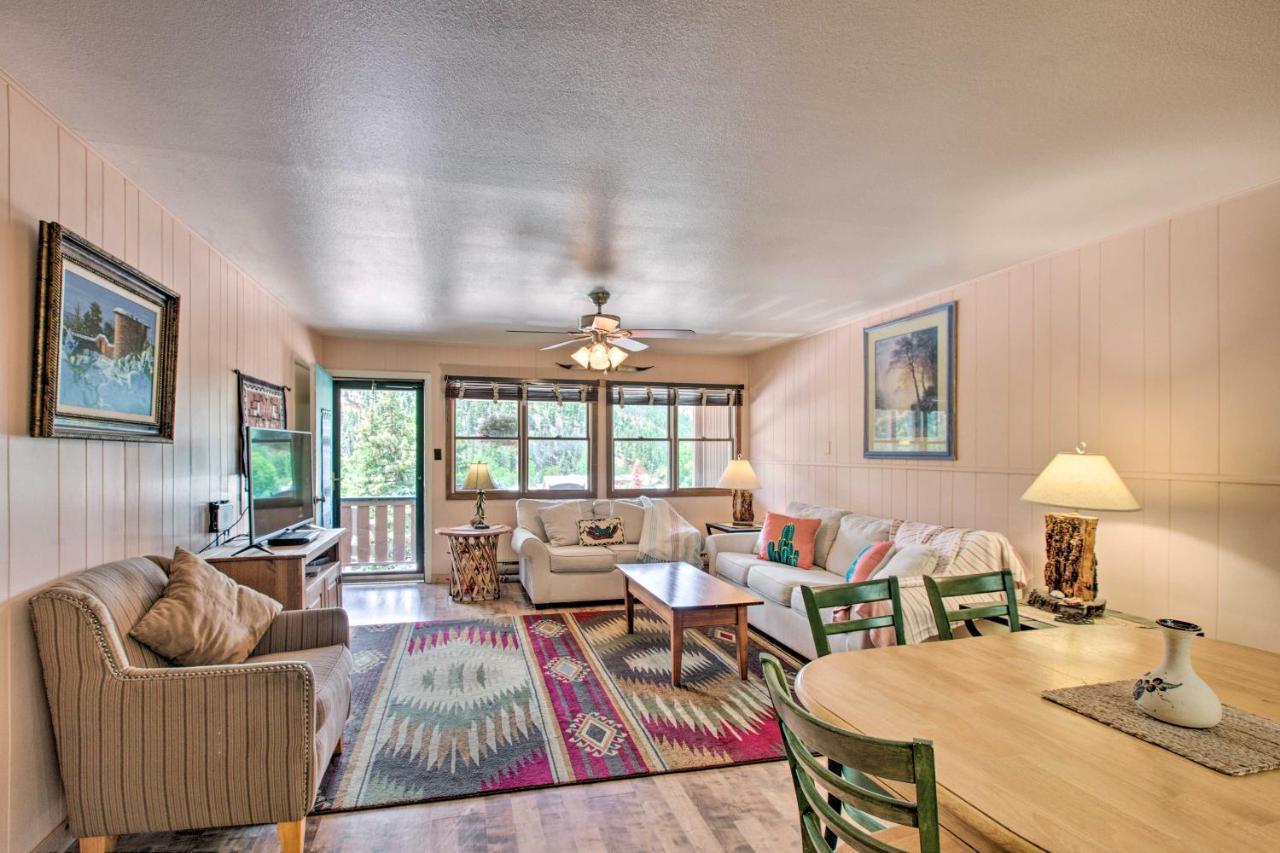 Red River Ski Condo On Main St - Mtn View! Exteriör bild
