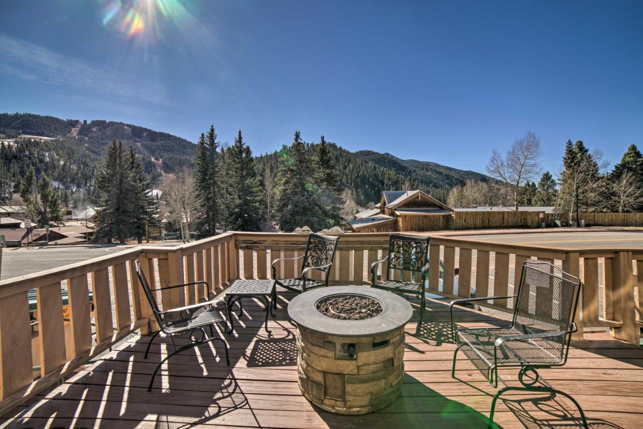 Red River Ski Condo On Main St - Mtn View! Exteriör bild